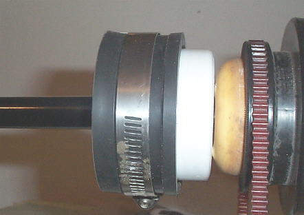 Chuck for holding Blanks firmly in power wrapper or lathe - Equipment 