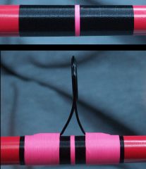 Neon Pink and Black Guide wrap