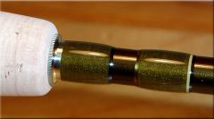 Simplicity in elegant classic fly rod butt wraps
