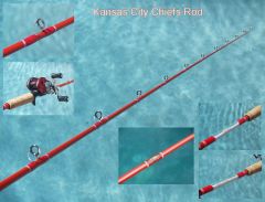 Kansas City Chiefs Theme Rod