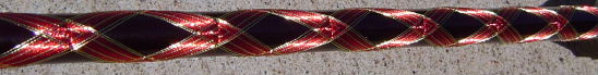 Metallic Red and Gold Laser wrap