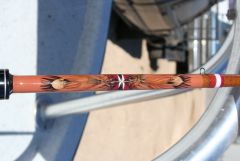 pheasant feather inlay