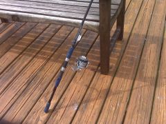 Deep Blue Camo Snook Rod