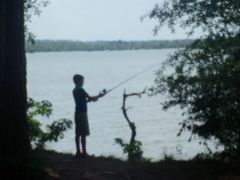 Fishing at B.A. Steinhagen Reservoir