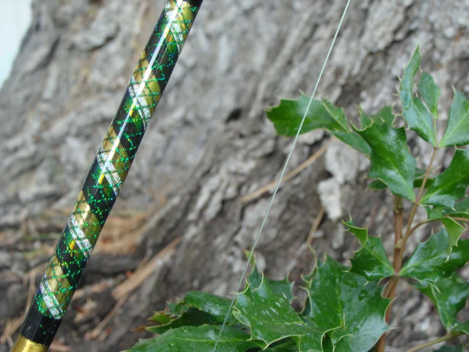Colton's Green, Silver and Gold Rod