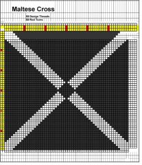 Maltese_Cross_Weave_Pattern