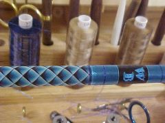 blue scales and Initials
