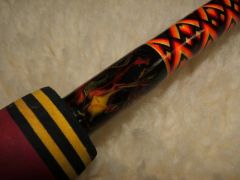 Flame Wrap with flame marble.