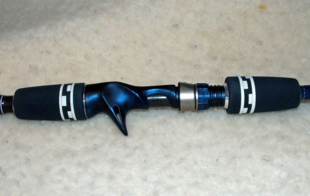 Blue dragon handle